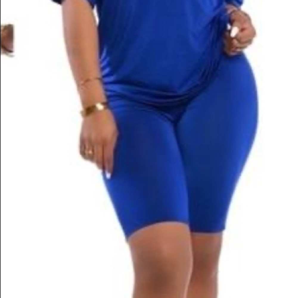 Biker short set